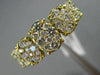 ESTATE WIDE 1.04CT DIAMOND 18KT YELLOW GOLD GRADUATING WEDDING ANNIVERSARY RING