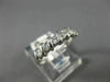 ESTATE .29CT DIAMOND 14KT WHITE GOLD CLASSIC SIX STONE ANNIVERSARY RING #20169