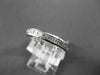 ESTATE 1.45CT DIAMOND 14KT WHITE GOLD PRINCESS CUT CHANNEL ETERNITY RING 3mm