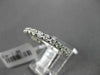 ESTATE 1.25CT ROUND DIAMOND 14KT WHITE GOLD SHARED PRONG ETERNITY RING 2mm WIDE