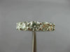ESTATE LARGE 5.53CT ROUND DIAMOND PLATINUM 3D ETERNITY WEDDING ANNIVERSARY RING