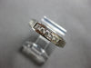 .15CT DIAMOND 14KT WHITE GOLD 3D CLASSIC CHANNEL WEDDING ANNIVERSARY RING #27966