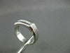 ESTATE WIDE .70CT DIAMOND 14K W GOLD PRINCESS CUT ANNIVERSARY WEDDING RING #1298