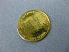 ESTATE 18KT YELLOW GOLD 3D CLASSIC JERUSALEM MENORAH ISRAELI COIN #2108