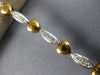 .60CT DIAMOND 14KT TWO TONE GOLD 3D MULTI HEART CLASSIC TENNIS BRACELET #1488