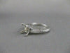 ANTIQUE .40CT DIAMOND SOLITAIRE 14KT W GOLD ENGAGEMENT SEMI MOUNT RING #19967