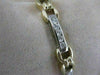 ESTATE 1.60CTW DIAMOND 14K WHITE YELLOW GOLD LOVE BRACELET F VVS 7.0" 6MM #19823