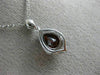 1.74CT DIAMOND & AAA GARNET 14K WHITE GOLD TEAR DROP FILIGREE MILGRAIN PENDANT