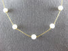 ESTATE AAA SOUTH SEA PEARL 14KT YELLOW GOLD 3D BY THE YARD NECKLACE #23899