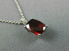 ESTATE 1.51CT DIAMOND & AAA GARNET 14KT WHITE GOLD CUSHION CUT FLOATING EARRINGS