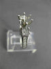 ESTATE .36CT DIAMOND 14KT WHITE GOLD SIX PRONG SEMI MOUNT ENGAGEMENT RING #16091