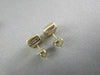 ESTATE 14KT W/Y GOLD .75CT PRINCESS DIAMOND STUD EARRINGS F-G VS SIMPLY THE BEST