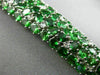 ESTATE MASSIVE 40.02CT DIAMOND & TSAVORITE 18K WHITE GOLD 3D GRADUATING BRACELET