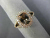 WIDE 1.51CT DIAMOND & AAA MORGANITE 14KT ROSE GOLD HALO FILIGREE ENGAGEMENT RING