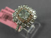 GIA 1.6CT WHITE PINK & LIGHT GREEN DIAMOND 18K WHITE & ROSE GOLD ENGAGEMENT RING