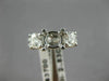 1.07CT DIAMOND 14KT WHITE GOLD 3D LUCIDA ROUND SEMI MOUNT ENGAGEMENT RING #20425
