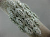 ESTATE MASSIVE 3.21CT DIAMOND 18KT WHITE GOLD 3D MARQUISE SHAPE COCKTAIL RING