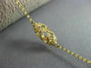 ESTATE LARGE.14CT DIAMOND 14K YELLOW GOLD MULTI COLOR PEARL BY THE YARD NECKLACE