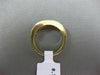 ESTATE .73CT PRINCESS DIAMOND 14KT YELLOW GOLD 3D SEMI ETERNITY ANNIVERSARY RING