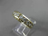 ESTATE 1.95CT DIAMOND 14KT YELLOW GOLD 3D ROUND CHANNEL ANNIVERSARY RING #14573