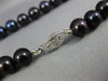 AAA TAHITIAN PEARL 14KT WHITE GOLD 3D CLASSIC 8mm FILIGREE LOCK NECKLACE #22240