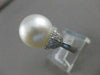 ESTATE DIAMOND 14MM SOUTH SEA PEARL 14KT WHITE GOLD FANCY COCKTAIL RING VS #2670