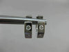 ESTATE .36CT DIAMOND HEXAGON ETOILE 14KT WHITE GOLD HUGGIE EARRINGS CHIC! #15847