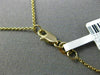 ESTATE LARGE.14CT DIAMOND 14K YELLOW GOLD MULTI COLOR PEARL BY THE YARD NECKLACE