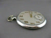 AUTHENTIC 18KT WHITE & YELLOW GOLD WORKING SWISS POCKET WATCH 18 JEWELS #20974