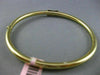 ESTATE .42CT DIAMOND 14KT WHITE & YELLOW GOLD SQUARE BOW CLASSIC BANGLE BRACELET