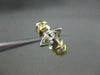 ESTATE .72CT DIAMOND 14KT WHITE & YELLOW GOLD MARQUISE ENGAGEMENT RING #15713