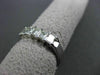 ESTATE 1.0CT DIAMOND 14KT WHITE GOLD 5 STONE SHARED PRONG ANNIVERSARY RING