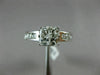 ESTATE 1.75CT ROUND & ASHER DIAMOND 14KT WHITE GOLD 3D INVISIBLE ENGAGEMENT RING