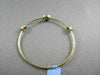 ANTIQUE HAMMER LOOK 9MM 2.7CT SMOKY TOPAZ 14KT YELLOW GOLD BANGLE ONE OF A KIND