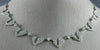 ESTATE 1.97CT DIAMOND 18KT WHITE GOLD 3D MULTI HEART BY THE YARD LOVE NECKLACE