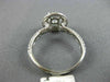 GIA CERTIFIED 1.82CT DIAMOND 14KT WHITE GOLD CLASSIC DOUBLE HALO ENGAGEMENT RING