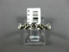 ESTATE .26CT DIAMOND 14K YELLOW GOLD 3D FLOWER FILIGREE WEDDING ANNIVERSARY RING