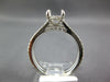 .90CT DIAMOND 14KT WHITE GOLD SEMI MOUNT ENGAGEMENT WEDDING ANNIVERSARY RING SET