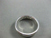 ESTATE WIDE .56CT DIAMOND 14KT WHITE GOLD 7 STONE ANNIVERSARY WEDDING RING #2603