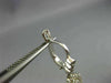 LARGE 1.52CT DIAMOND 18K 2 TONE GOLD MARQUISE SHAPE FILIGREE LEVER BACK EARRINGS