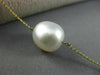 ESTATE LARGE.14CT DIAMOND 14K YELLOW GOLD MULTI COLOR PEARL BY THE YARD NECKLACE