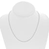 ESTATE 3.25CT DIAMOND 14KT WHITE GOLD 3D ROUND CLASSIC ETERNITY TENNIS NECKLACE