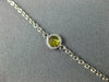 ESTATE 3.65CT FANCY YELLOW DIAMOND 18K WHITE GOLD BY THE YARD 14 STONE NECKLACE