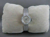 ANTIQUE BUCHERER OLD MINE DIAMOND 18KT WHITE GOLD MECHANICAL WATCH 6.25" #20763
