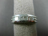 ESTATE 1.45CT PRINCESS DIAMOND 14K WHITE GOLD 3D WEDDING ANNIVERSARY RING #1302