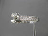 ESTATE .70CT DIAMOND 14K WHITE GOLD 3D FILIGREE SEMI MOUNT ENGAGEMENT RING 19360
