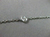 ESTATE 1.16CT DIAMOND 14KT WHITE GOLD DIAMOND BY THE YARD NECKLACE AMAZING #381