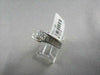ESTATE 1.44CT ROUND & PRINCESS DIAMOND 14KT WHITE GOLD ENGAGEMENT RING AMAZING!!