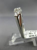 ANTIQUE LARGE 1.75CT DIAMOND PLATINUM FIVE STONE WEDDING ANNIVERSARY RING #22296