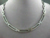 ESTATE WIDE 3.45CT DIAMOND 14KT WHITE GOLD FLAT CHOKER NECKLACE AMAZING #654
